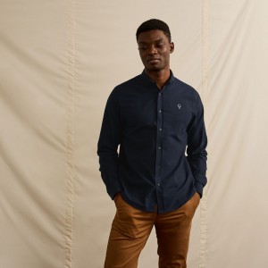 CHEMISE IVOY COTON BLEU...