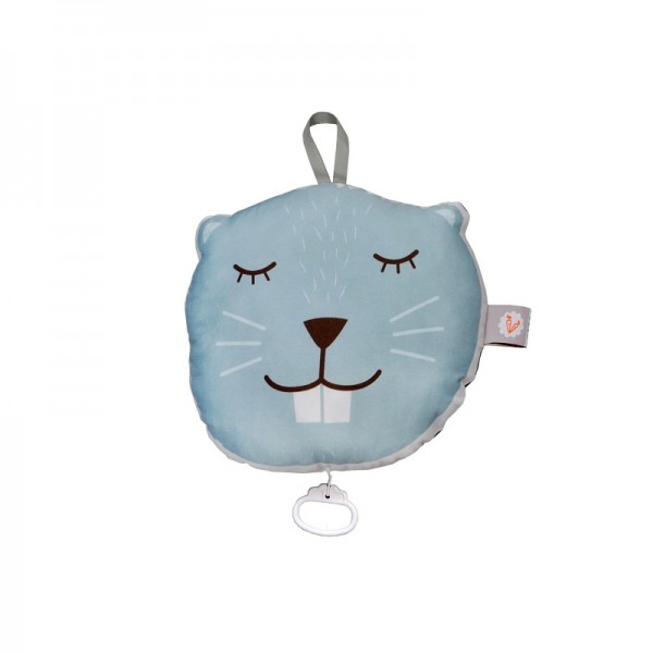 Coussin musical Castor