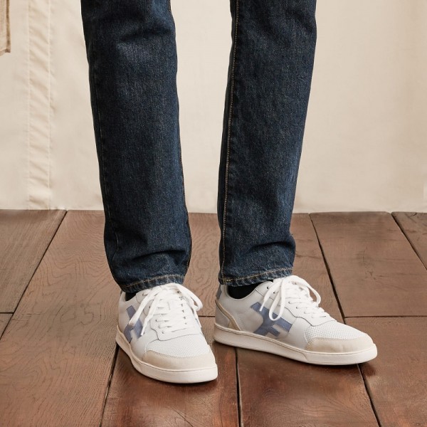 BASKETS BASSES BLANCHES, BEIGES ET...