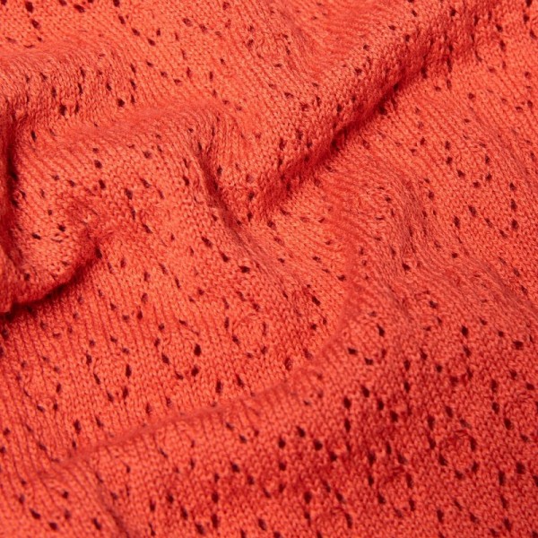 CARDIGAN SWEET PETITE TERRACOTTA COTON BIO - BLUTSGESCHWISTER - LE MOUTON A 3 PATTES - 3