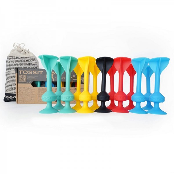 TOSSIT FAMILLE ROUGE CYAN BLEU JAUNE...