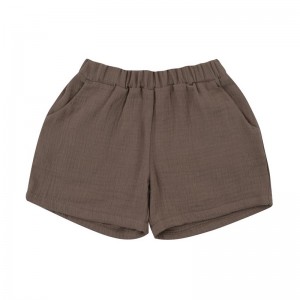 SHORT MARRON TAUPE - WOOLY...