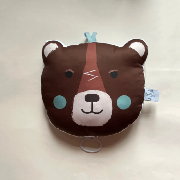 COUSSIN MUSICAL OURS BRUN - CAROTTE...