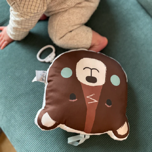 COUSSIN MUSICAL OURS BRUN - CAROTTE...