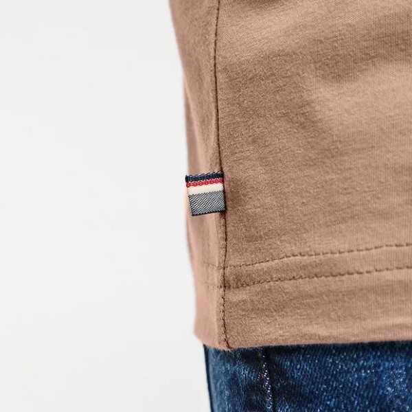 T SHIRT ISAO LEGER CAMEL - LA GENTLE...