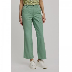 PANTALON DROIT COTON BIO BLEU GRIS - TRANQUILLO - LE MOUTON A 3 PATTES - 1