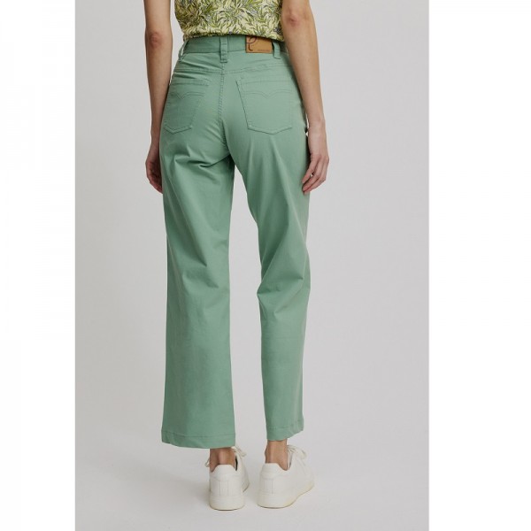 PANTALON DROIT COTON BIO BLEU GRIS - TRANQUILLO - LE MOUTON A 3 PATTES - 2