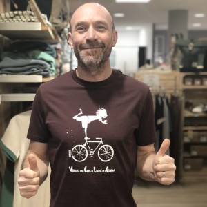 TSHIRT DOUALA MC VELO BRUN...