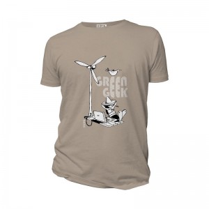 TSHIRT MC DOUALA GREEN GEEK...