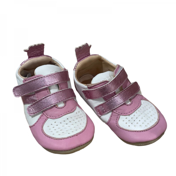 CHAUSSURES BEBE PREBASKET VELCRO ROSE...
