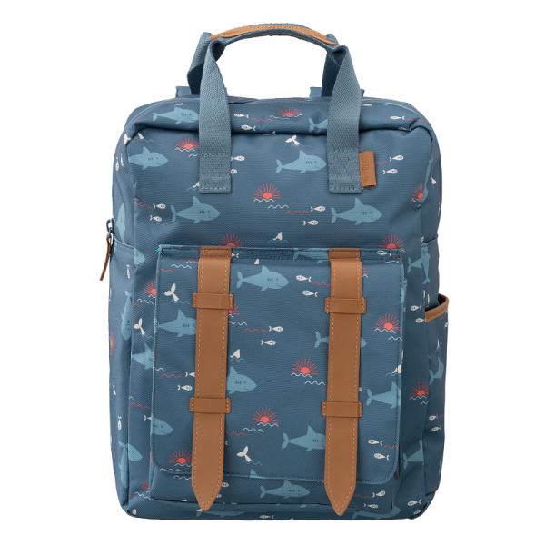 GRAND SAC A DOS REQUIN BLEU - FRESK