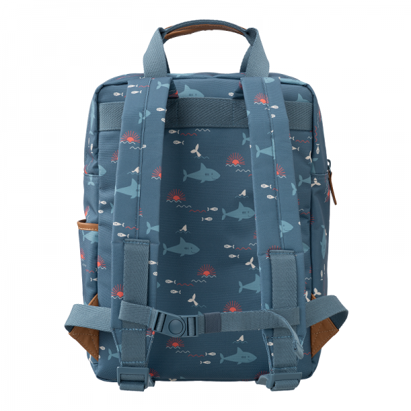 GRAND SAC A DOS REQUIN BLEU - FRESK