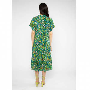 ROBE LONGUE FLUIDE ECOVERO IMPRIME FLEURS DES CHAMPS - BLUTSGESCHWISTER - LE MOUTON A 3 PATTES - 1 2