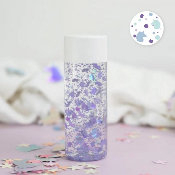 BOUTEILLE SENSORIELLE LICORNES -...