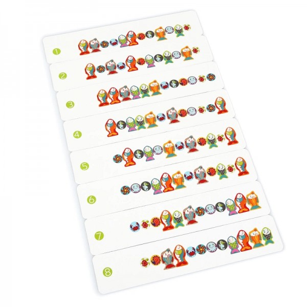 JEU A ENFILER POISSONS - CUBIKA