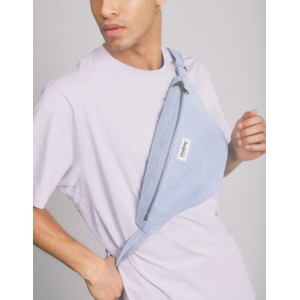 SAC BANANE SASHA COTON BIO DENIM BLEU - HINDBAG - LE MOUTON A 3 PATTES - 1