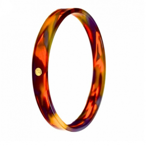 BRACELET LARGE TAILLE M - IZUMI ORANGE - LE MOUTON A 3 PATTES 1