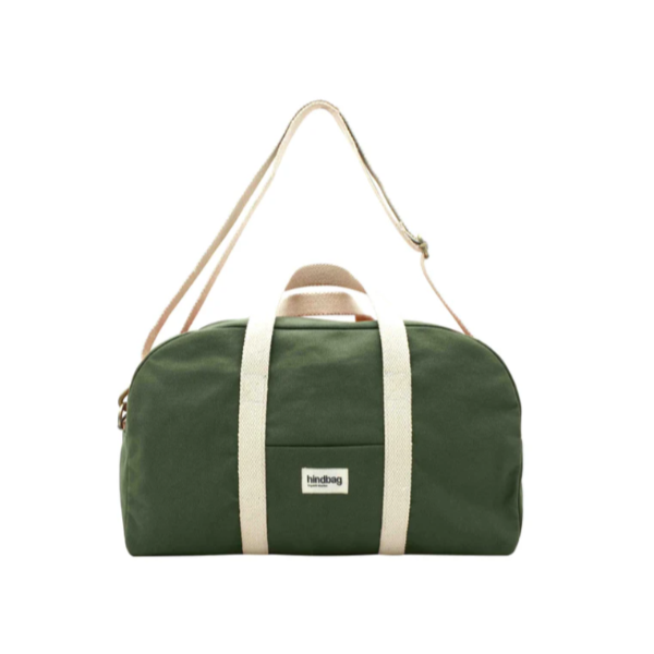 SAC BOWLING CHARLIE COTON BIO OLIVE - HINDBAG - LE MOUTON A 3 PATTES - 2