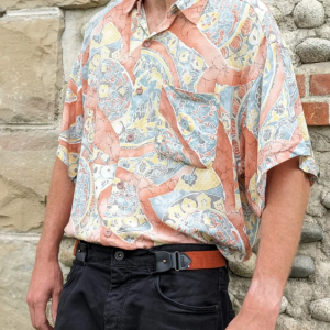 CEINTURE SANS BOUCLE VEGAN ET RECYCLEE MARRON - LIBELTE - LE MOUTON A 3 PATTES - 1