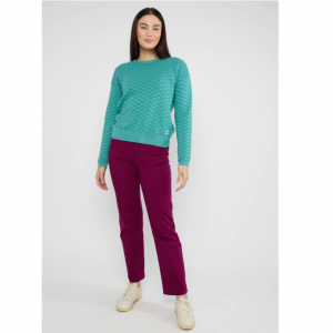 PANTALON COUPE DROITE VIOLET COTON BIO - BLUTSGESCHWISTER - LE MOUTON A 3 PATTES - 1