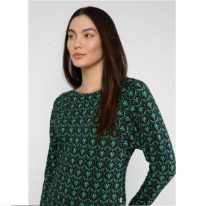 HAUT MANCHES LONGUES CHAUVE SOURIS IMPRIME COTON BIO - BLUTSGESCHWISTER - LE MOUTON A 3 PATTES - 1