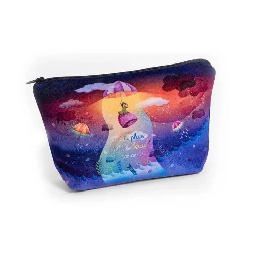 TROUSSE DE MAQUILLAGE APRES LA PLUIE - ATELIER DE NOEMI - LE MOUTON A 3 PATTES - 1