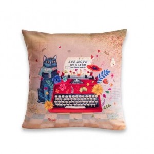 COUSSIN LES MOTS OUBLIES - ATELIER DE NOEMI - LE MOUTON A 3 PATTES - 1 2