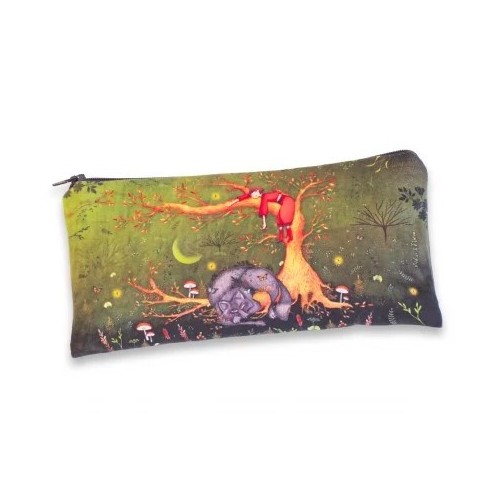 TROUSSE ECOLIER CHAPERON ROUGE - ATELIER DE NOEMI - LE MOUTON A 3 PATTES - 1