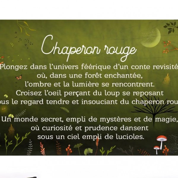 TROUSSE DE MAQUILLAGE CHAPERON ROUGE...