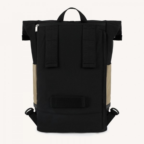 SAC A DOS CYCLING NOIR POLYESTER RECYCLE - FAGUO - LE MOUTON A 3 PATTES - 3