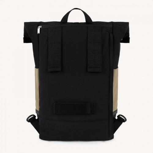 SAC A DOS CYCLING NOIR POLYESTER RECYCLE - FAGUO - LE MOUTON A 3 PATTES - 3