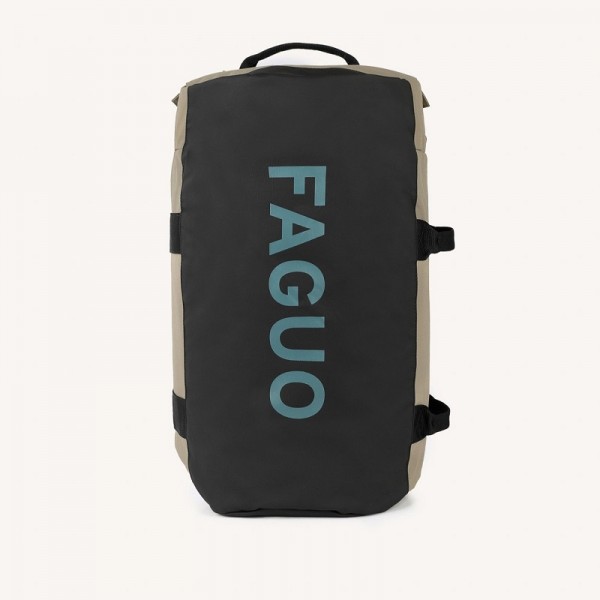 SAC DE VOYAGE BEIGE NYLON RECYCLE - FAGUO - LE MOUTON A 3 PATTES - 3