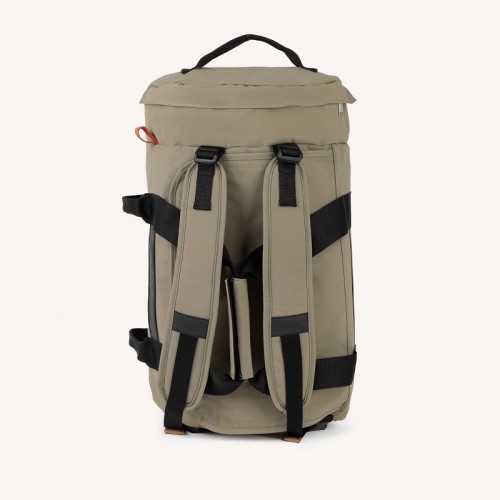 SAC DE VOYAGE BEIGE NYLON RECYCLE - FAGUO - LE MOUTON A 3 PATTES - 4