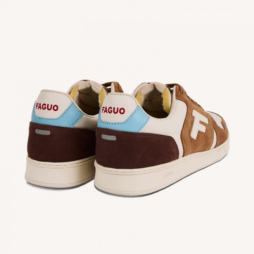 CHAUSSURES PALMER HOMME ECRUES ET MARRON - FAGUO - LE MOUTON A 3 PATTES - 3