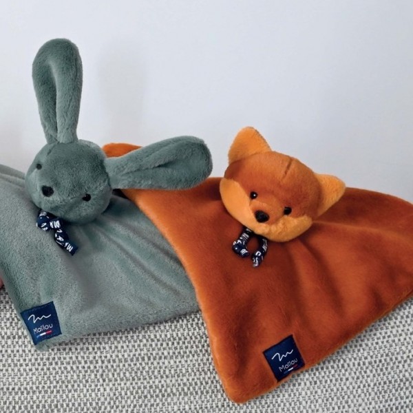 DOUDOU DORLOTIN LAPIN PLAT VERT...