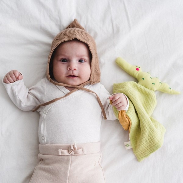 DOUDOU CROCODILE EN COTON BIO - APUNT