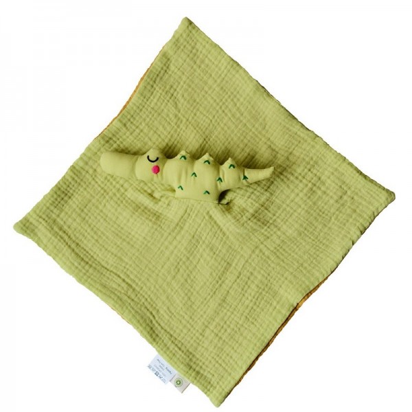 DOUDOU CROCODILE EN COTON BIO - APUNT