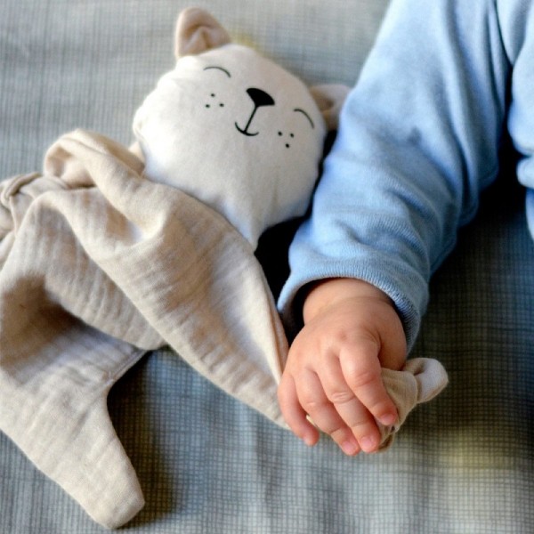 DOUDOU OURS EN COTON BIO - APUNT