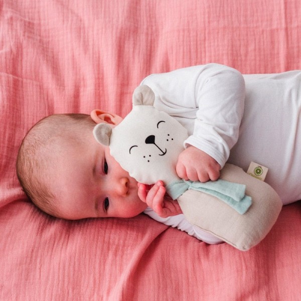 HOCHET OURS EN COTON BIO - APUNT