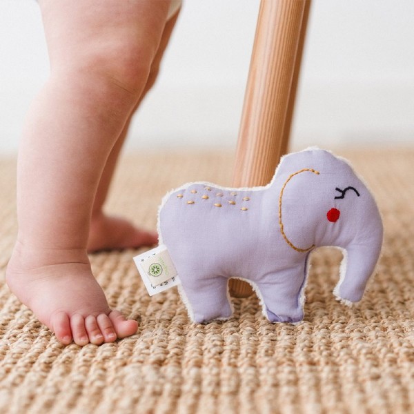 HOCHET ELEPHANT EN COTON BIO - APUNT