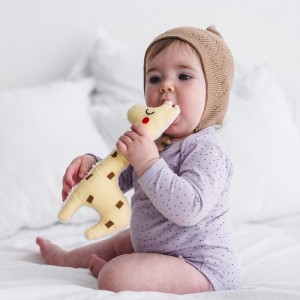 HOCHET GIRAFE EN COTON BIO... 2