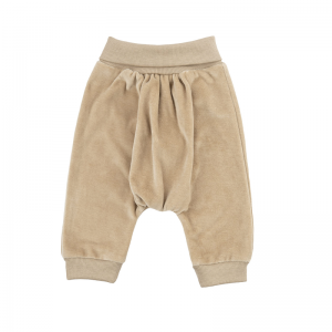 PANTALON VELOURS BEIGE BEBE...