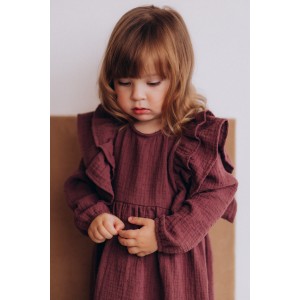 ROBE ENFANT EN MOUSSELINE...