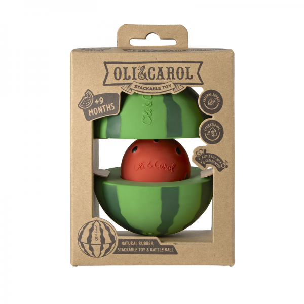 JOUET A EMPILER PASTEQUE- OLI AND CAROL