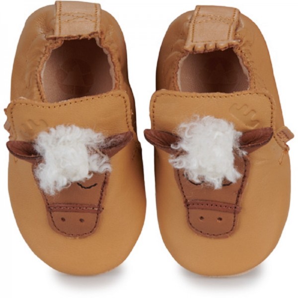 CHAUSSONS BLUBLU PONEY MARRON - EASY...
