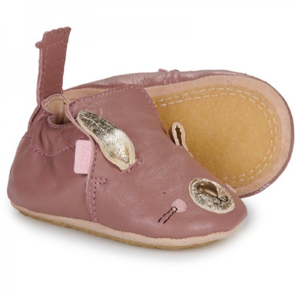 CHAUSSONS BLUBLU LAPIN ROSE- EASY PEASY