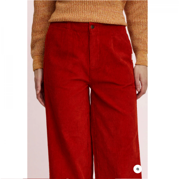 PANTALON LARGE VELOURS COTON BIO ROOIBOS - TRANQUILLO - LE MOUTON A 3 PATTES - 1