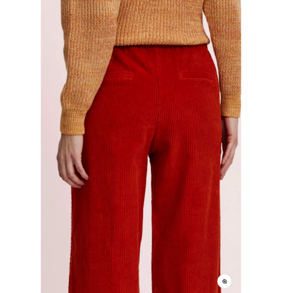 PANTALON LARGE VELOURS COTON BIO ROOIBOS - TRANQUILLO - LE MOUTON A 3 PATTES - 2