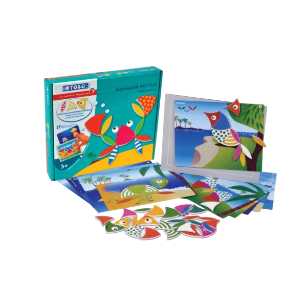 JEU MAGNETIQUE ANIMAUX DES ILES -...