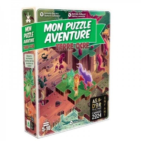 MON PUZZLE AVENTURE TERRE OCRE -...